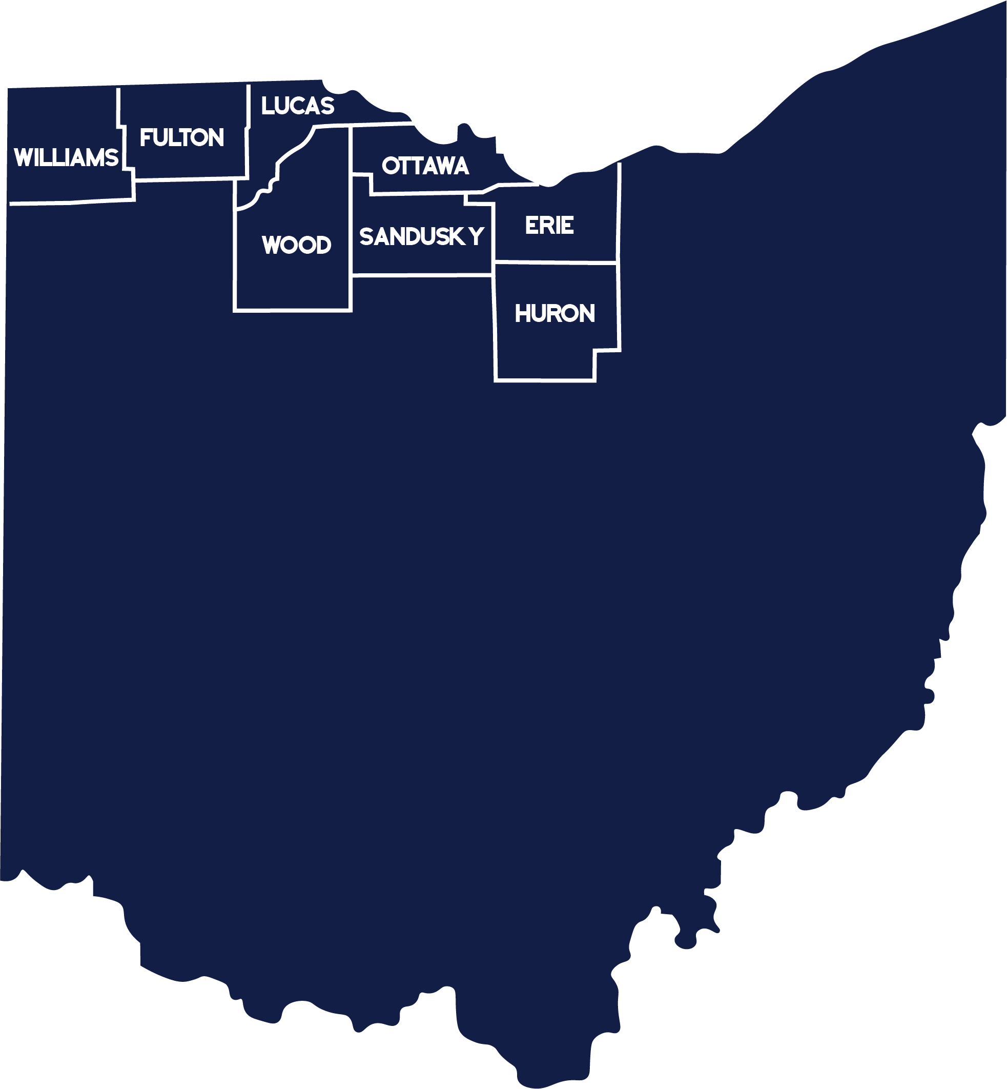 8 County Map